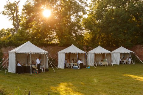 Marquees für Picknick Grange Park Opera