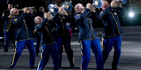 Trompeter USA Military Band Royal Edinburgh Military Tattoo